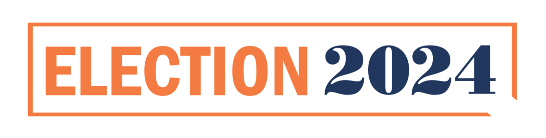 Election logo for white backgrounds